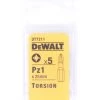 DeWalt DT7211 Embouts Torsion - Pz1 (5pcs) - DT7211-QZ