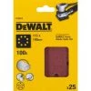 DeWalt DT3014 Feuilles abrasives - G100 - 115x115 (25pce.) - DT3014-QZ