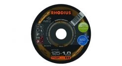 Rhodius 206163 XT10 - Disque de tronçonnage extra-fin - 125 x 1,0 x 22,23 - 125 mm - 206163