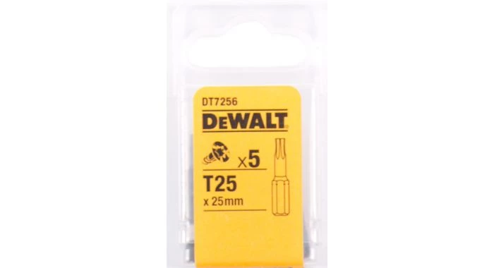 DeWalt DT7256 Embouts pour vis type Torx - 25mm - DT7256-QZ