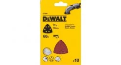 DeWalt DT3091 Feuilles abrasives pour ponceuse Delta - K60 - 93mm (10pcs) - DT3091-QZ