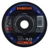 Rhodius 200755 FT33 - Disque de tronçonnage manuel - 125 x 3,0 x 22,23 - 125 mm - 200755