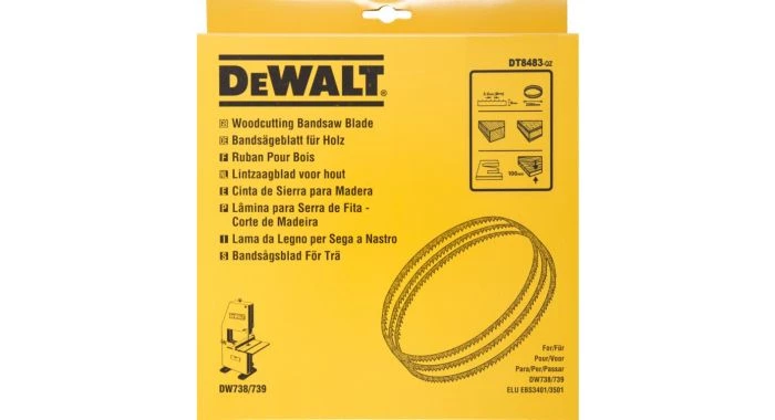 DeWalt DT8483 Lame scie ruban - 6x2095mm pour DW738 / DW739 - DT8483-QZ
