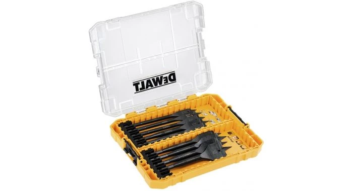 DeWalt DT70751 - Jeu de mèches plates Extreme Impact - 9 pièces - 12 / 14 / 16 / 18 / 20 / 22 / 25 / 28 / 32 x 152 mm - DT70751-QZ