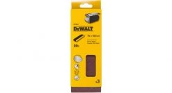 DeWalt DT3642 Bandes de ponçage - G80 - 75x457mm (3pce.) - DT3642-QZ