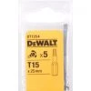 DeWalt DT7254 Embouts pour vis type Torx - 25mm - DT7254-QZ
