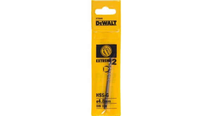 DeWalt DT5045 HSS-G Foret métal EXTREME 2™ - 4.8x86mm - DT5045-QZ