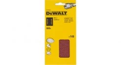 DeWalt DT8590 Feuilles abrasives - G60 - 93x230mm (10pce.) - DT8590-QZ