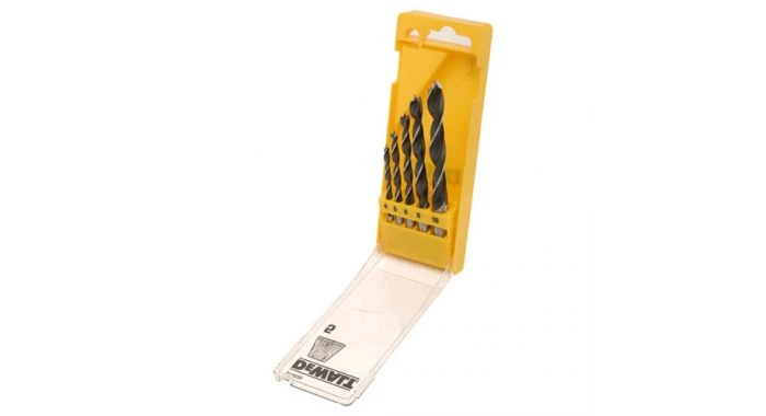 DeWalt DT4535 Coffret de mèches à bois 3 pointes dans cassette - DT4535-QZ