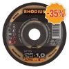 Rhodius ALPHALine I XT70 - Disque à tronçonner - extra fin- 125 x 22,23 x 1mm - acier/inox (100pcs) - 207437